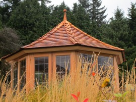 Bespoke Garden Buildings in Western Red Cedar Garden Summerhouses, Garden Gazebos & Garden Arbours
